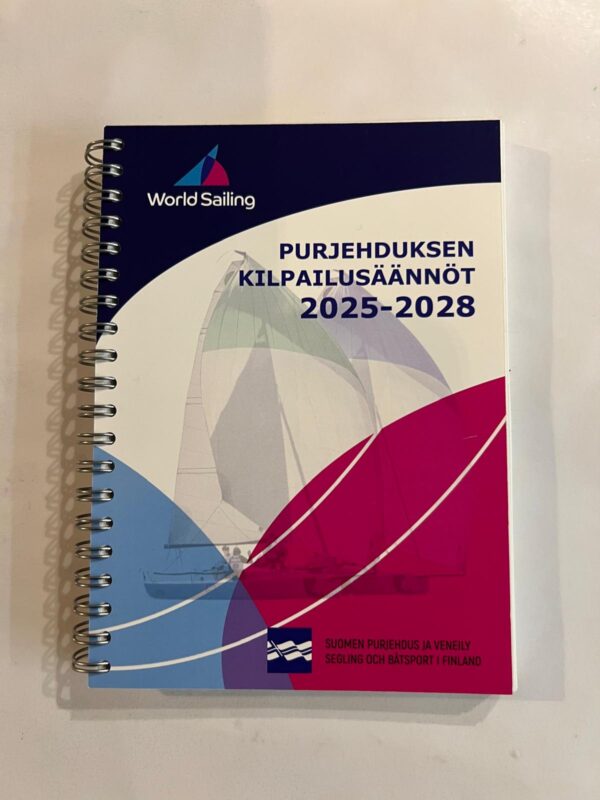 Purjehduksen kilpailusäännöt 2025-2028 kirja